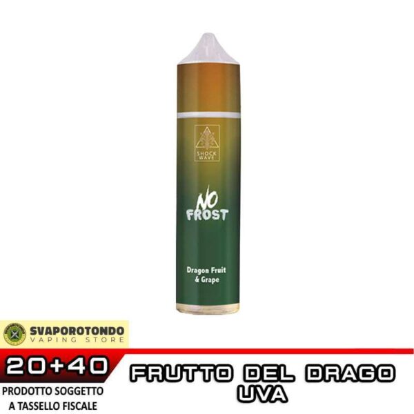 DRAGON FRUIT & GRAPE NO FROST Aroma Shot 20 ml Shock Wave by ADG