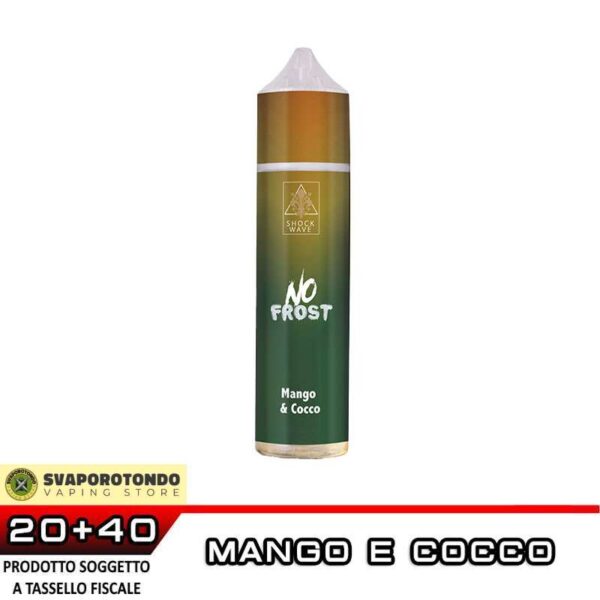 MANGO & COCCO NO FROST Aroma Shot 20 ml Shock Wave by ADG