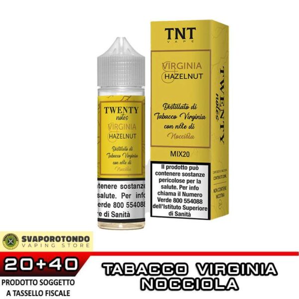 VIRGINIA HAZELNUT Twenty Notes Mix&Vape 20 ml TNT Vape