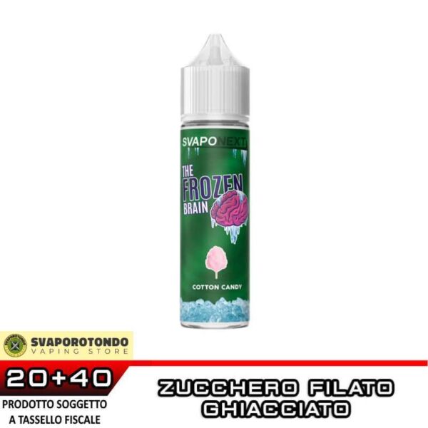 COTTON CANDY Frozen Brain Aroma 20 ml SvapoNext Ice Zucchero Filato