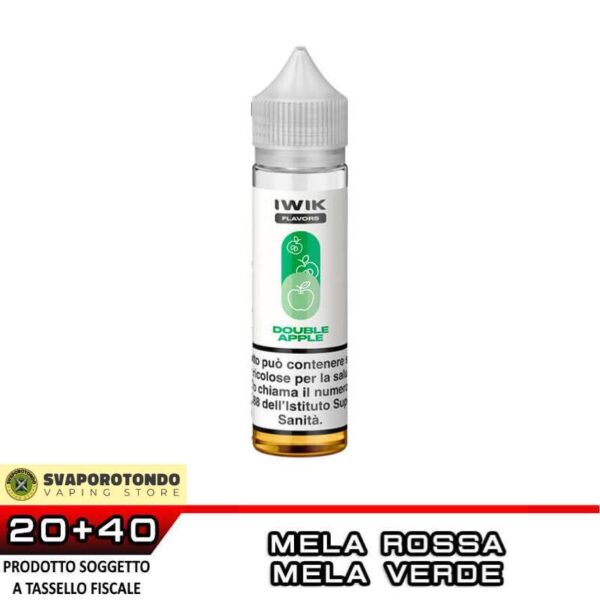 DOUBLE APPLE Aroma Shot 20 ml IWIK KIWI