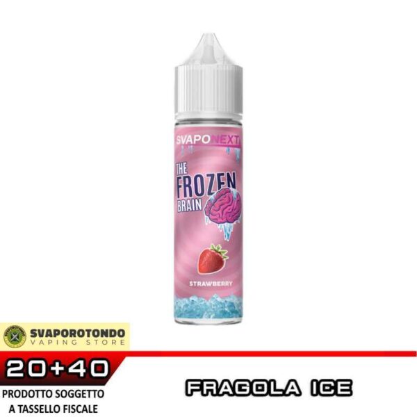 STRAWBERRY Frozen Brain Aroma 20 ml SvapoNext Ice Fragola