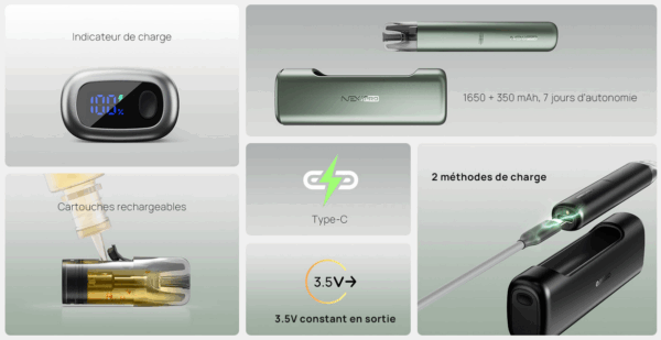 ASPIRE NEXI PRO 1650 + 350 MAH - immagine 4
