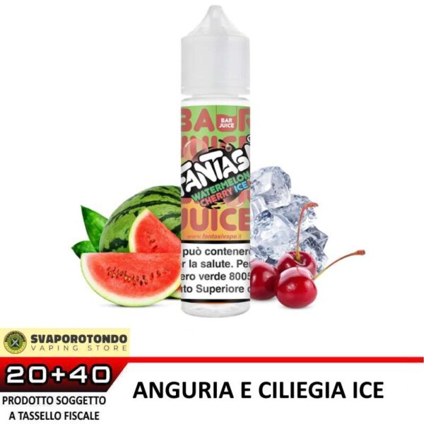 FantaSì Watermelon Cherry Ice 20/60ml anguria e ciliegia