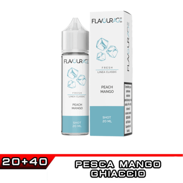 PEACH MANGO Aroma Shot 20 ml Flavourage Mango Pesca Ice