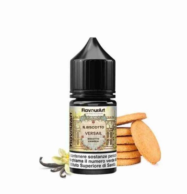MINI SHOT - Flavour Art - Il Biscotto alla vaniglia - VERSAIL - aroma 10+20 in flacone da 30ml