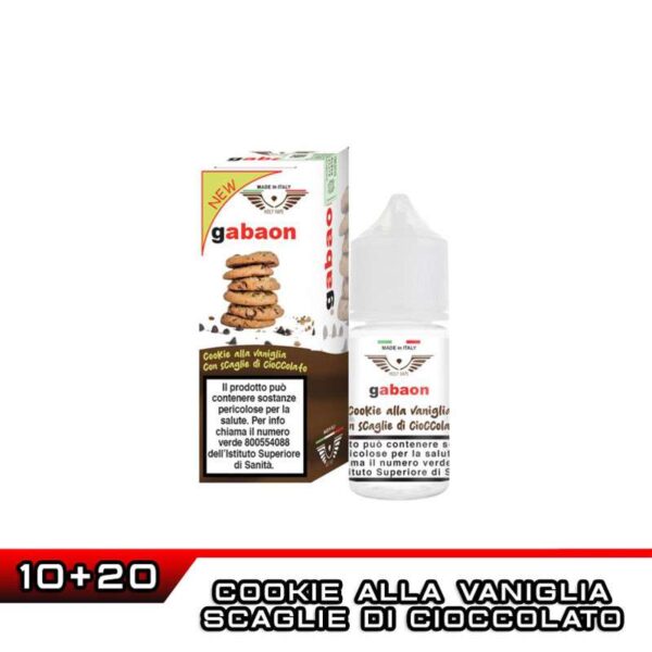 GABAON Holy Cream Mini Shot 10+20 ml HOLY VAPE Biscotto Vaniglia Cioccolato