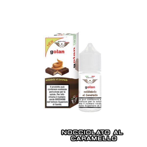 GOLAN Holy Cream Mini Shot 10+20 ml HOLY VAPE Nocciolato Caramello
