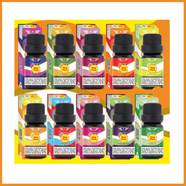 HOLY VAPE HOLY FLAVA ICE aroma 10ml ananas papaya mango anguria-fragola kiwi uva-mango lime mirtillo-mango grape arancia-mora lampone