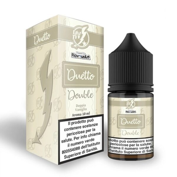MINI SHOT - Flavour Art - Higt Voltage - DUETTO doppia vaniglia - aroma 10+20 in flacone da 30ml