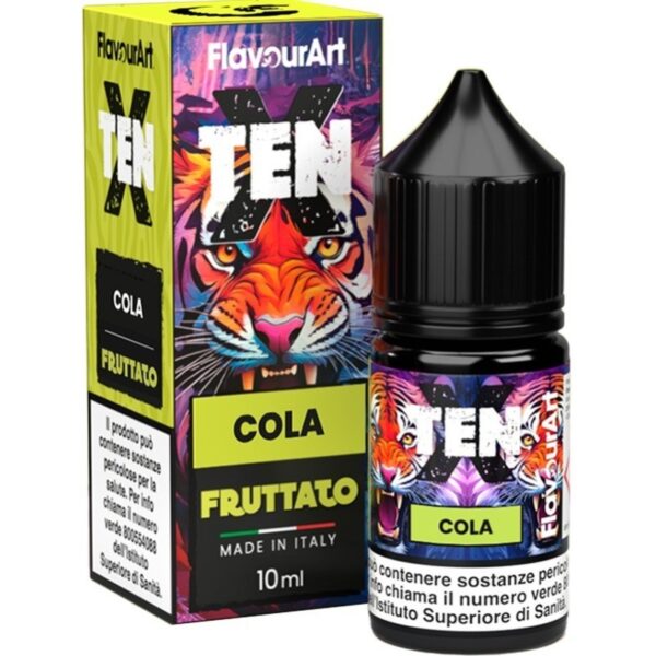 MINI SHOT - Flavour Art - Ten X -  COLA - aroma 10+20 in flacone da 30ml