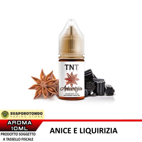 TNT Vape Anicerizia 10 ml Liquido Pronto Nicotina