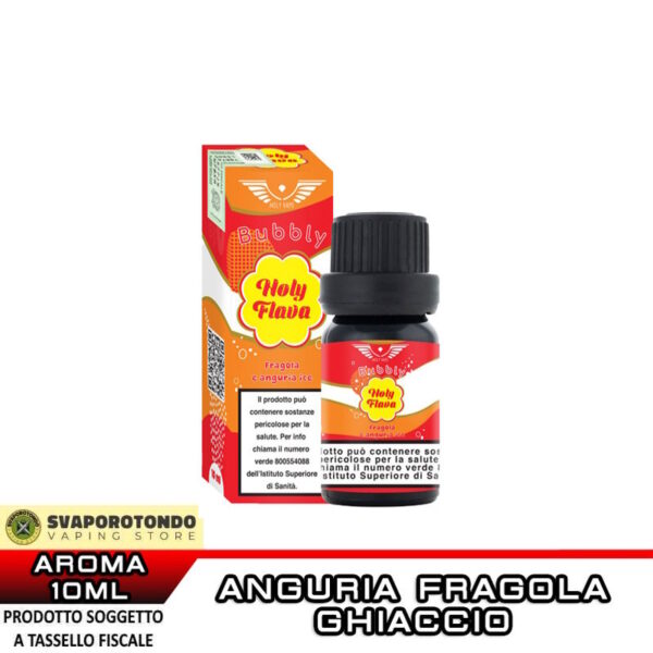 FRAGOLA E ANGURIA ICE Holy Flava Aroma Concentrato 10ml HOLY VAPE