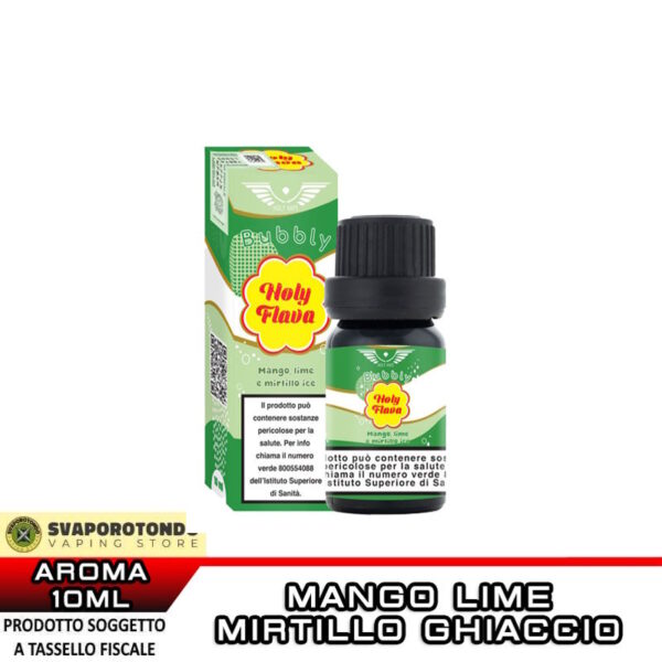 MANGO LIME E MIRTILLO ICE Holy Flava Aroma Concentrato 10ml HOLY VAPE