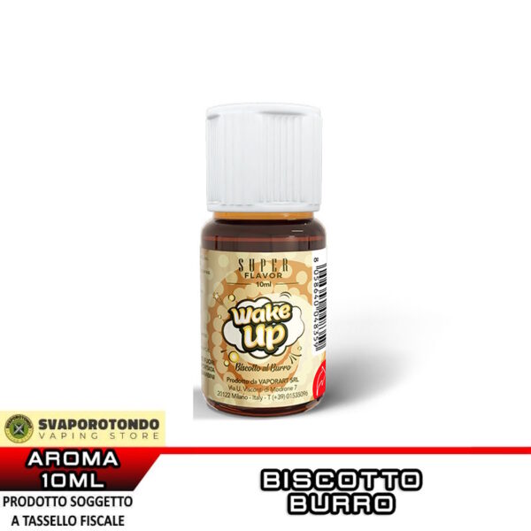 WAKE UP Aroma 10 ml Super Flavor Biscotto