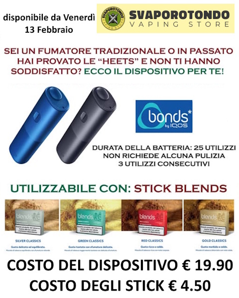 IQOS BONDS riscaldatore di tabacco