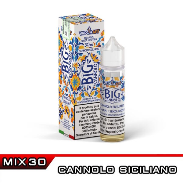 BIG CANNOLO Mix&Vape 30ml Vaporart Cannolo Siciliano